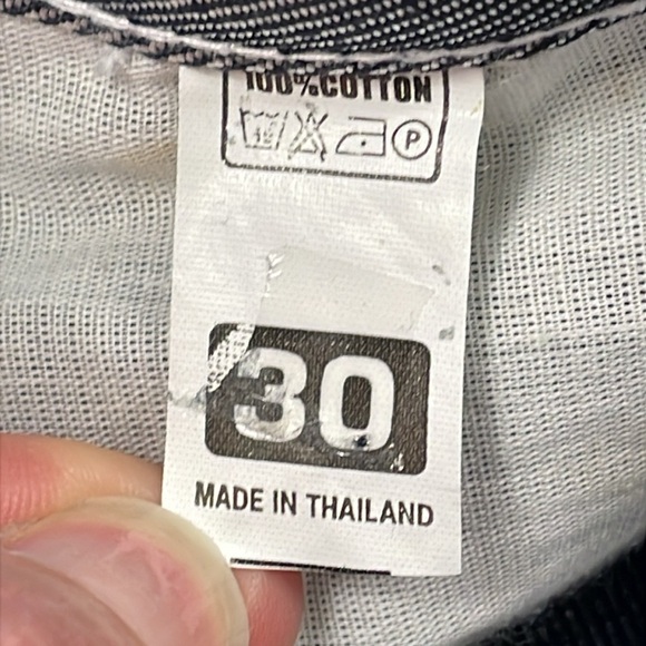 Vintage Deadstock Slim Shady Eminem 90s Baggy Wide Leg Carpenter Jeans Silver 30 - Picture 9 of 16